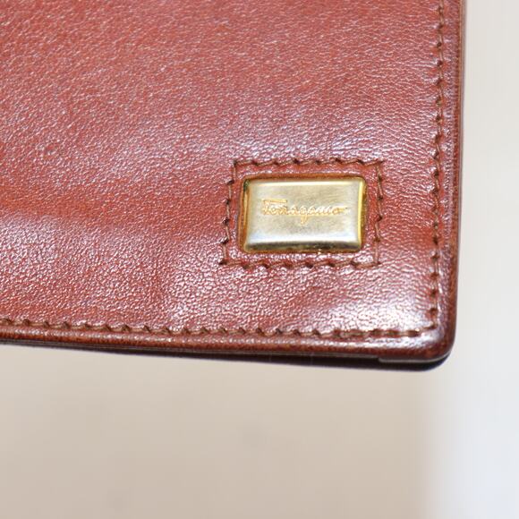 Salvatore Ferragamo Brown Leather Bifold Wallet | Made in Italy | 22 4114 - Picture 7 of 7